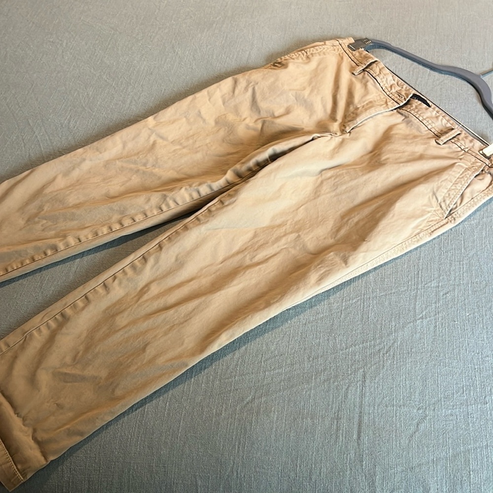 Talbots Tan/Khaki Cropped Chino Pants